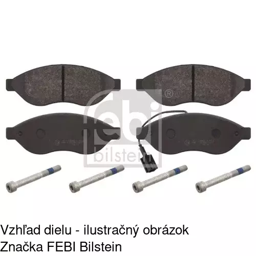 Brzdové dosky POLCAR S70-0099 - obr. 4