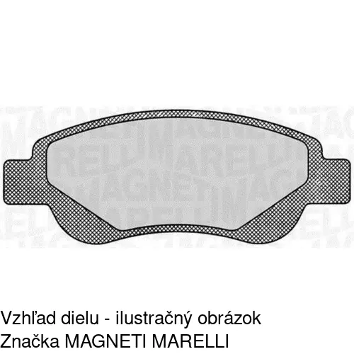 Brzdové dosky POLCAR S70-0214 - obr. 5