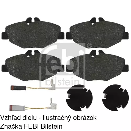 Brzdové dosky POLCAR S70-0258 - obr. 4