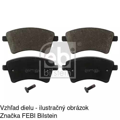 Brzdové dosky POLCAR S70-0272 - obr. 5