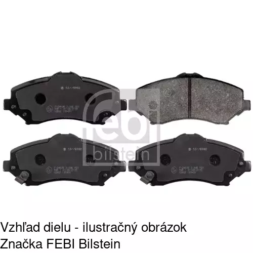 Brzdové dosky POLCAR S70-0273 - obr. 4