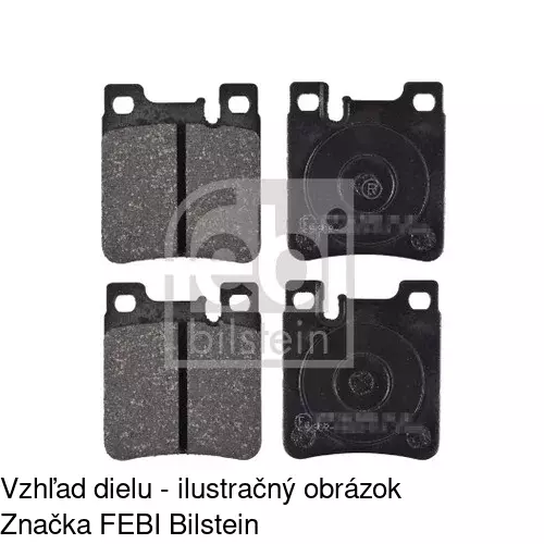 Brzdové dosky POLCAR S70-0290 - obr. 4