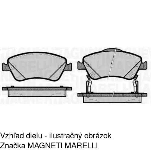 Brzdové dosky POLCAR S70-0313 - obr. 4