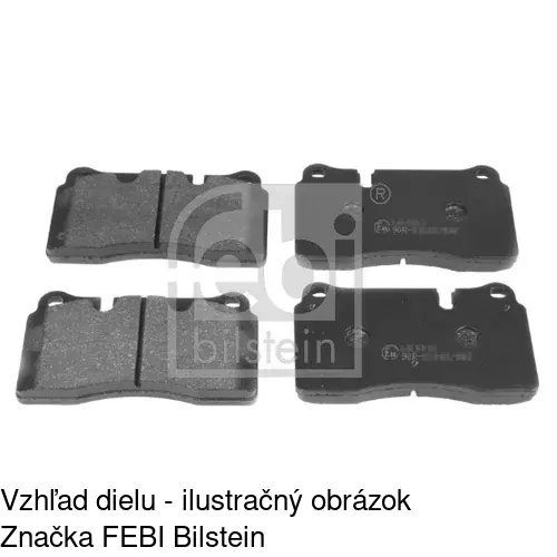 Brzdové dosky POLCAR S70-0491 - obr. 3