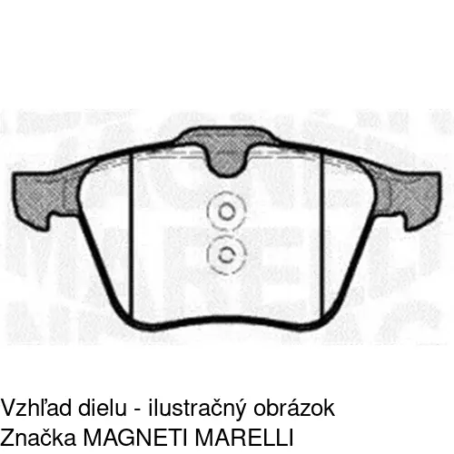 Brzdové dosky POLCAR S70-0559 - obr. 3