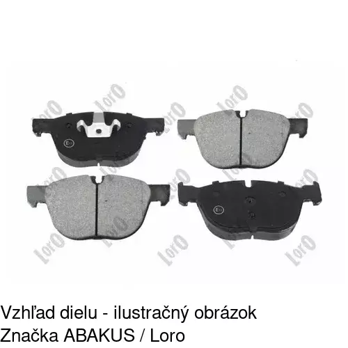 Brzdové dosky POLCAR S70-0593 - obr. 5