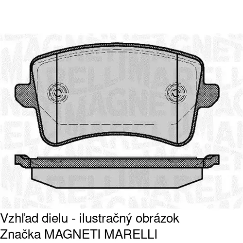 Brzdové dosky POLCAR S70-1498 - obr. 3