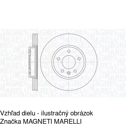 Brzdový kotúč POLCAR S71-0312 - obr. 2