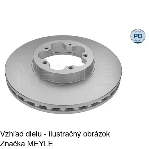 Brzdový kotúč POLCAR S71-0406 - obr. 4