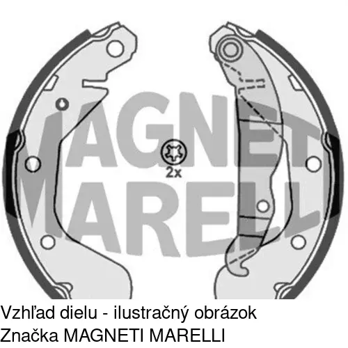 Brzdové čeľuste POLCAR S72-1005 - obr. 1