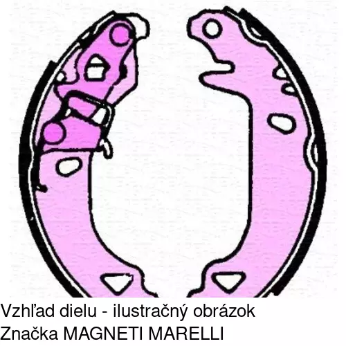 Brzdové čeľuste POLCAR S72-1028 - obr. 4