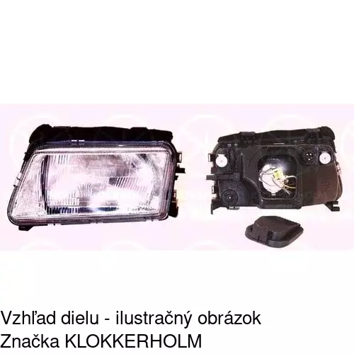 Hlavný reflektor POLCAR 132410-E - obr. 2