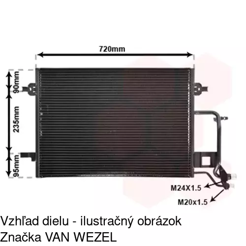 Chladiče klimatizácie POLCAR 1326K8C3S - obr. 4