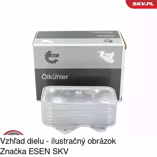 Chladiče oleja POLCAR 1327L8-2 - obr. 3