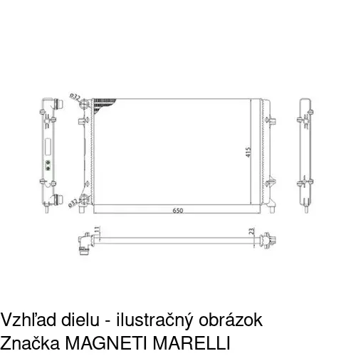 Chladiče vody POLCAR 133108-1 - obr. 3