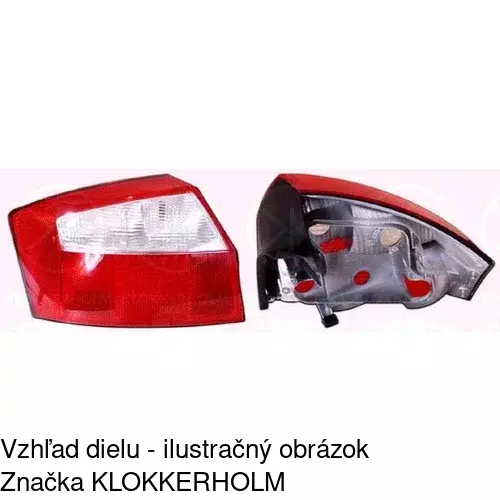 Zadné svetlo 133488-E /POLCAR/ - obr. 1