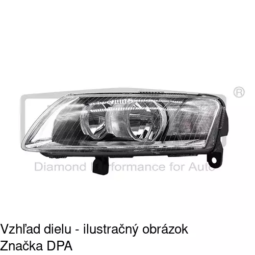 Hlavný reflektor POLCAR 133809-H - obr. 4