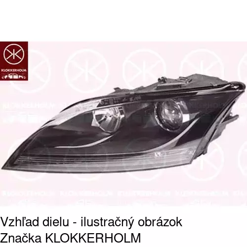 Hlavný reflektor POLCAR 1351101U