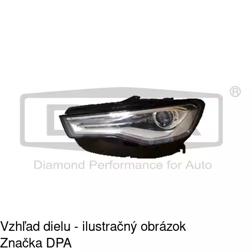 Hlavný reflektor POLCAR 13E2091H - obr. 1