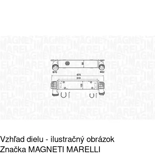 Chladiče vzduchu (Intercoolery) POLCAR 2001J8-3