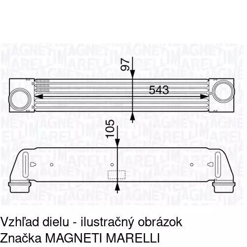 Chladiče vzduchu (Intercoolery) POLCAR 2017J8-1