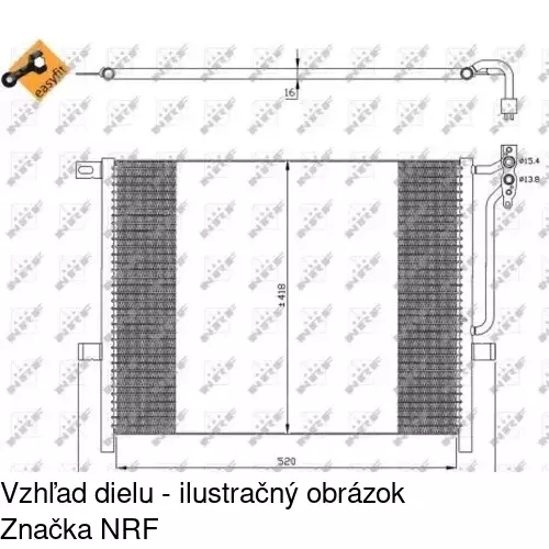 Chladiče klimatizácie POLCAR 2034K8C1 - obr. 2