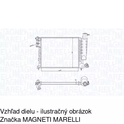 Chladiče vody POLCAR 232608-3