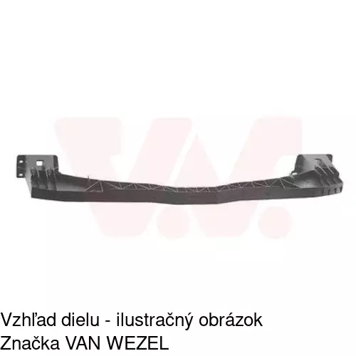 Výstuha nárazníka POLCAR 2329074J - obr. 1