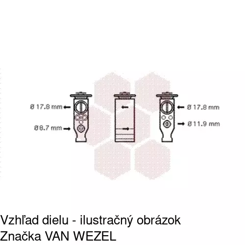 Expanzný ventil 2329KZ-1 /POLCAR/ - obr. 2