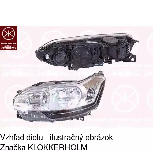 Hlavný reflektor POLCAR 2334092V - obr. 1