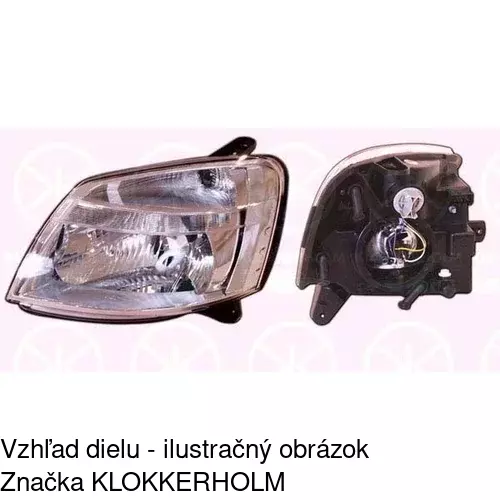 Hlavný reflektor POLCAR 235110-T - obr. 2