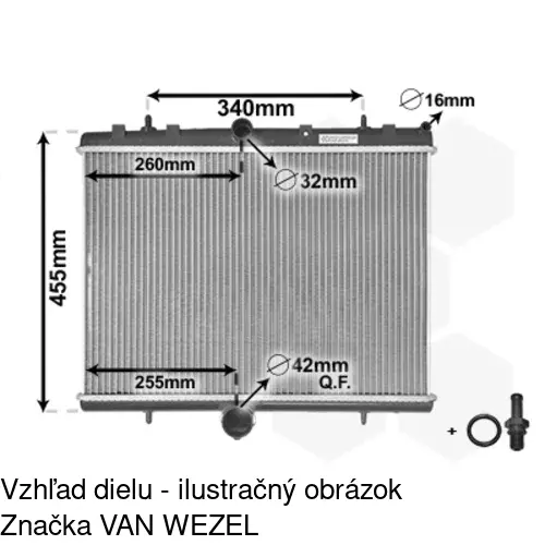 Chladiče vody POLCAR 239708A1 - obr. 3