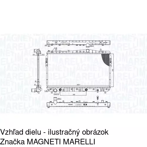 Chladiče vody 250508-2 /POLCAR/