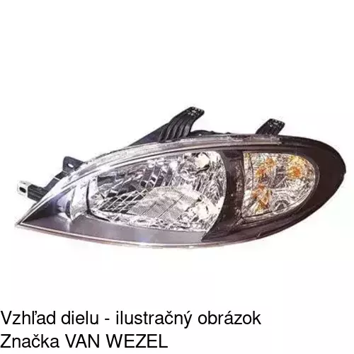 Hlavný reflektor POLCAR 250509-E - obr. 2