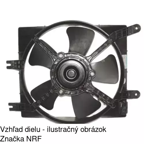 Ventilátory chladičov 250523W3 /POLCAR/