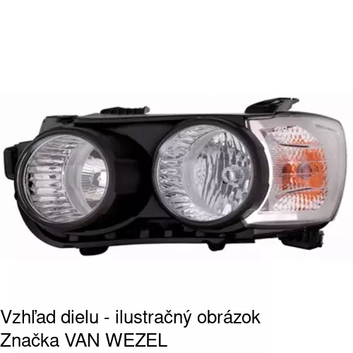 Hlavný reflektor POLCAR 25B1092E - obr. 3