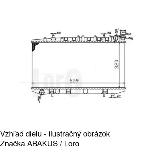 Chladiče vody POLCAR 272908-2