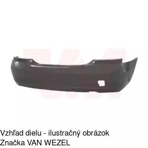 Zadný nárazník POLCAR 275796-1 - obr. 1