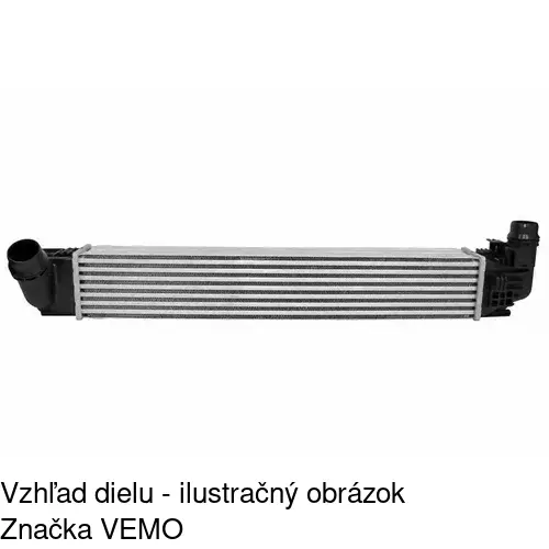 Chladiče vzduchu (Intercoolery) POLCAR 2800J8-1 - obr. 1