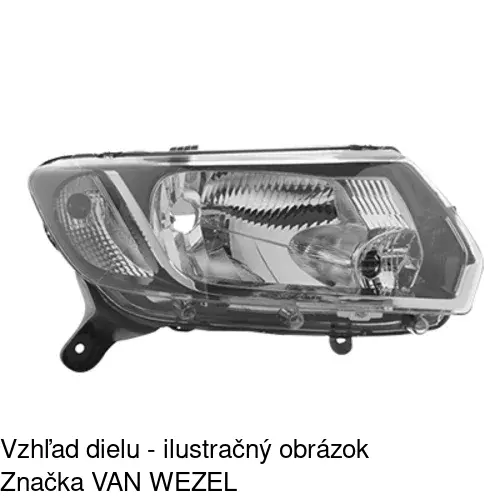 Hlavný reflektor POLCAR 28B210-E - obr. 5