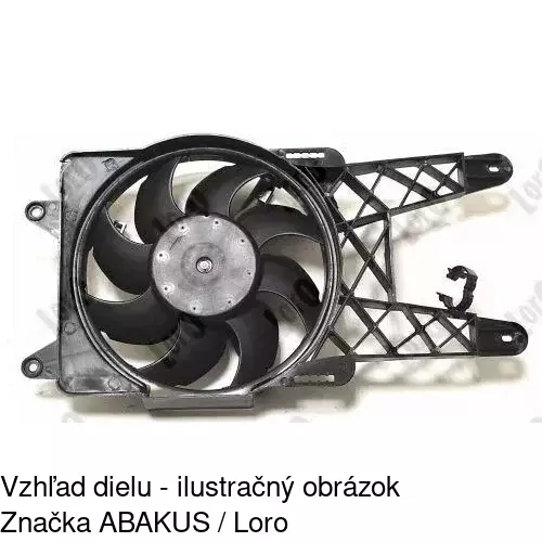 Kryt ventilátora 300223-1 /POLCAR/ - obr. 5