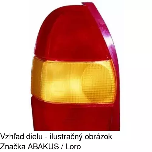 Zadné svetlo POLCAR 3005872E - obr. 2