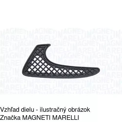 Kryt v nárazníku POLCAR 302296-8