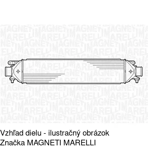 Chladiče vzduchu (Intercoolery) POLCAR 3024J8-3