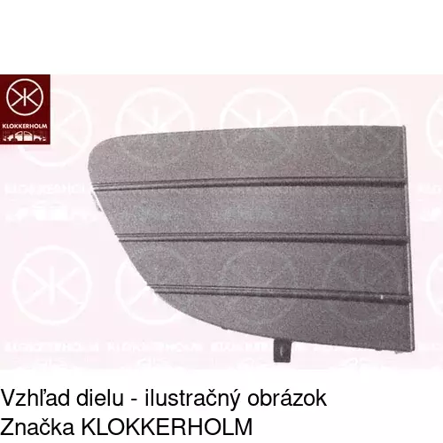 Kryt v nárazníku POLCAR 303627-8