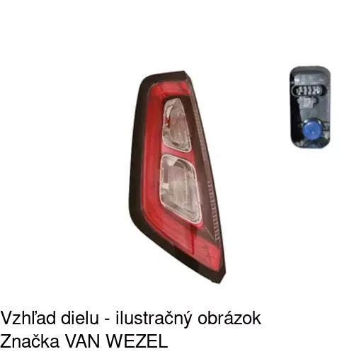 Zadné svetlo POLCAR 303687-U - obr. 3