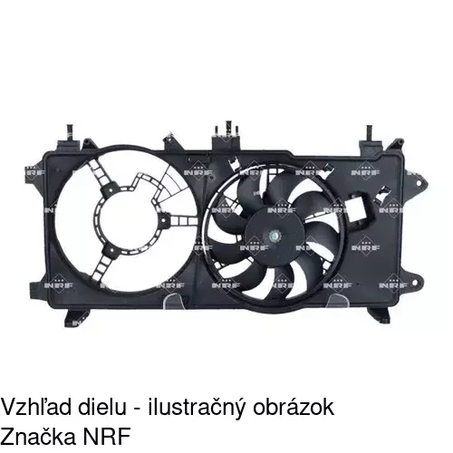 Ventilátory chladičov 304123W2 /POLCAR/ - obr. 2