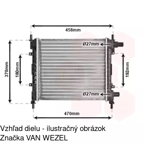 Chladiče vody POLCAR 320008A2 - obr. 4