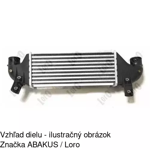 Chladiče vzduchu (Intercoolery) POLCAR 3201J8-1 - obr. 3