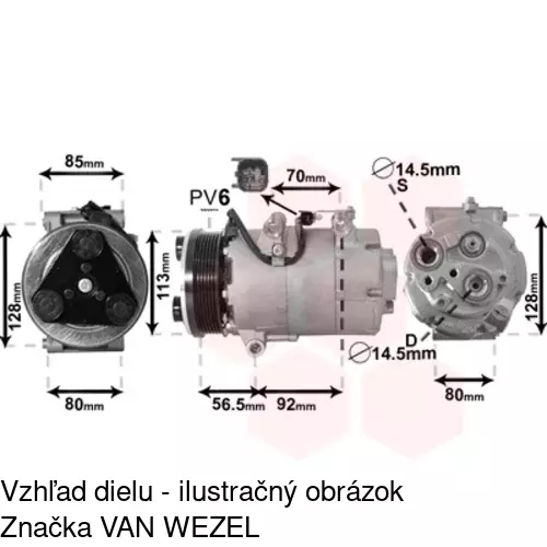 Kompresor AC POLCAR 3202KS-5 - obr. 5